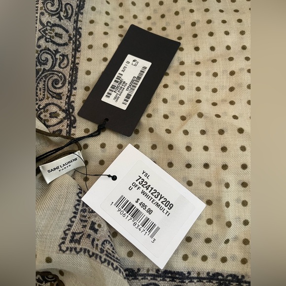 Saint Laurent scarf - Picture 2 of 4